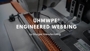 UHMWPE Engineered Webbing by Sturges Manufacturing