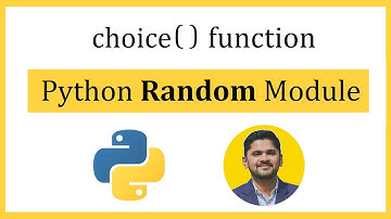 Python choice() function | random module