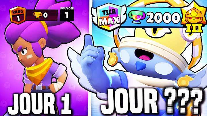j'ai TERMINÉ BRAWL STARS en 50 JOURS (je deviens un pro) - BRAWL STARS FR
