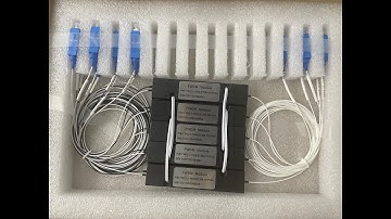 SC UPC 1x2 Channel Isolation Fwdm/ Dwdm/ Wdm/ Cwdm Splitter
