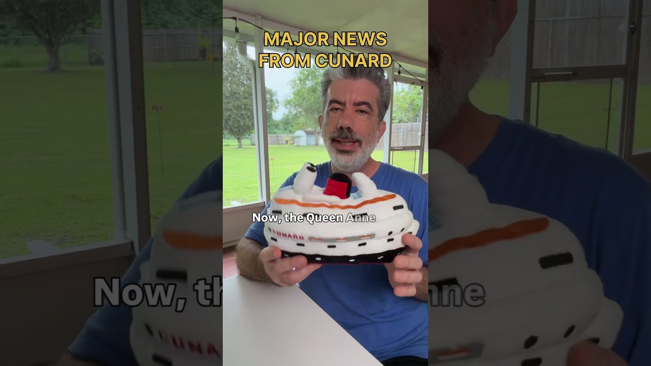 MAJOR Announcement from Cunard. Queen Anne.