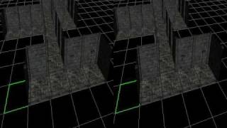 Stereo 3D Test with Dungeon Editor