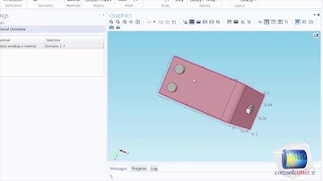 COMSOL gif - How to Add Predefined Materials in COMSOL Multiphysics