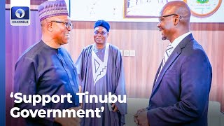 'Support Tinubu’s Govt’, Gov Sule Tells Obi, Delta Lawmaker On Crisis +More | Lunchtime Politics