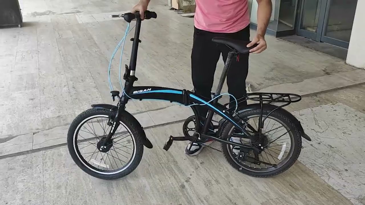 BU BİSİKLETİ HER YERE GÖTÜREBİLİRSİNİZ. ( Bisan FX3500 Katlanır Bisiklet)