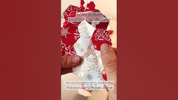 Snowflake EPP Stitch Along, English Paper Piecing Pattern Project
