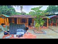 Happiness abounds in a small house in the middle of the wild forest - Completely solid toilet