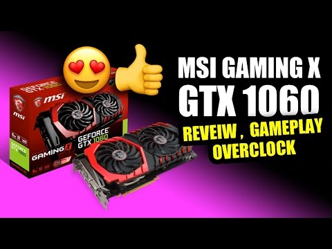 (動作確認済)MSI GTX1060 GAMING X 6GB Amazon.com: MSI GAMING GeForce GTX 1060 6GB GDRR5 192-bit