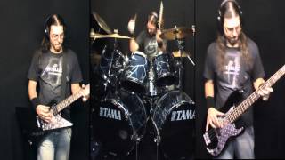 Metallica - Seek & Destroy (Drums, Bass & Guitar cover) [HD]