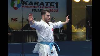 Moto Jpn Vs Enes Ozdemir Tur Final Male Kata Karate 1 Fujairah 2022
