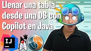 Llenamos una Jtable de Java con GitHubCopilot