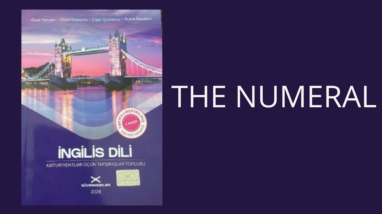 Güvən/ The Numeral ✍️📚