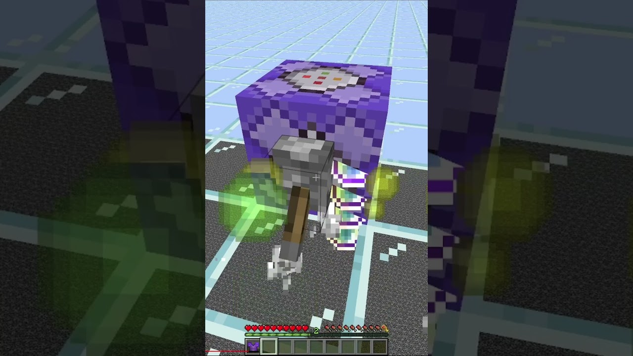 Negative durability in minecraft