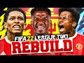 I *RELEGATED* MANCHESTER UNITED To LEAGUE TWO And REBUILT Them!!! FIFA 22 Career Mode