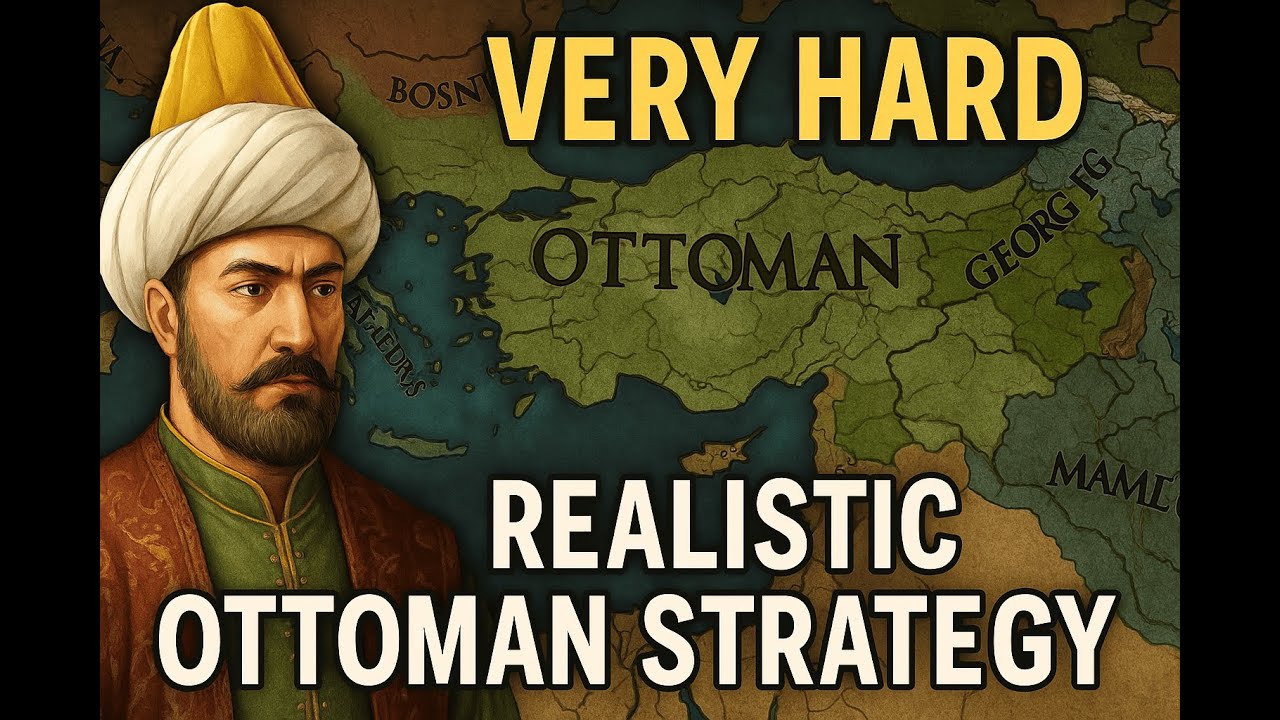 EU4 – Ottoman Empire/Turkey Very Hard #1 | Realistic Expansion, No Reckless Blobbing