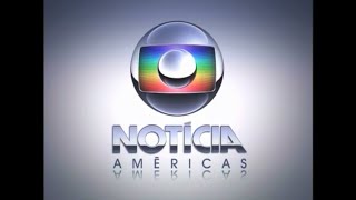Vinheta Globo Notícia Américas 2011 - 2014