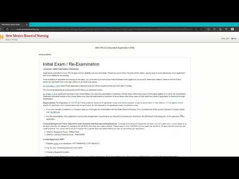 NMBON Nclex Application