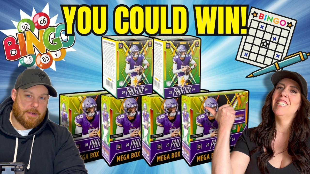 MONKEY MAN BINGO IS BACK! Opening 2024 Phoenix Football (4 x Megas, 2 x Blasters)