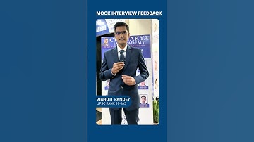 🌟 Success Speaks! 🌟Genuine mock test feedback by Vibhuti Pandey (JAS Rank 99)  #chanakyaiasacademy