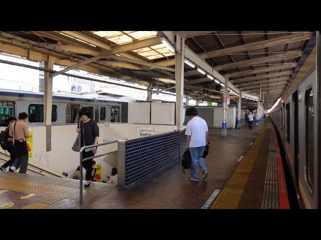 2025 錦糸町駅-新小岩駅-市川駅 総武本線 250620 - YouTube