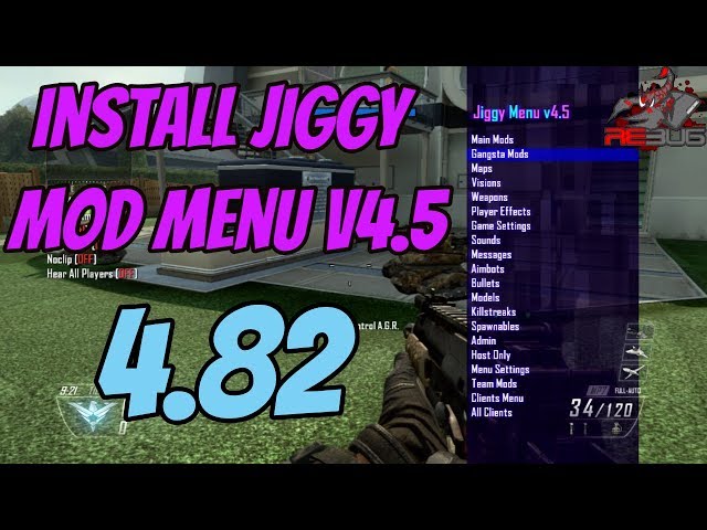 How to install Jiggy Mod Menu v4.5 NEWEST VERSION - YouTube