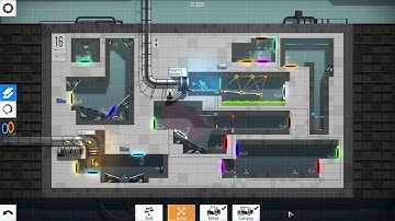 Bridge Constructor Portal Proficiency Level 16, No Stickman Fall, No Bridge Collapse Solution.
