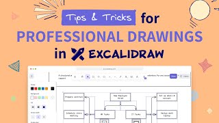 💡5 Tips & Tricks for PROFESSIONAL-LOOKING DRAWINGS in Excalidraw 👀 | T&T #4 screenshot 4