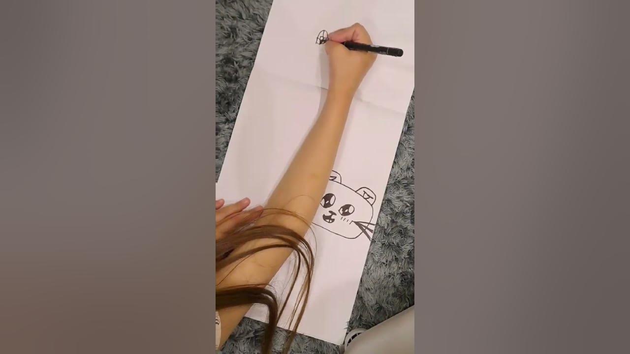 Як малювати котика - YouTube