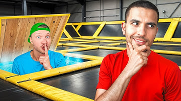 Cache-Cache Géant Dans Un Trampoline Park ! (ft. unchained,kevko...)
