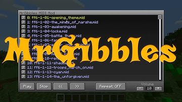 Minecraft | MrGibbles MIDI Mod - Link in Description