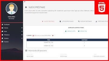 🪑 PLANTILLAS WEB GRATIS para SISTEMAS de PRESTAMOS de MOBILIARIO [BOOTSTRAP, HTML5, CSS & JS]