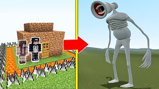 Great Mother Megaphone Tấn Công Nhà Được Bảo Vệ Bởi bqThanh và Ốc Trong Minecraft