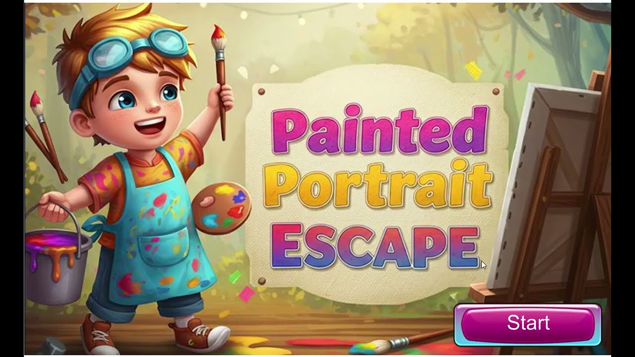 G4K Painted Portrait Escape walkthrough - games4king