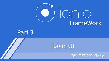 Part 3 Ionic UI add new Activity (การเพิ่มหน้าใหม่ )  - Ionic basic App