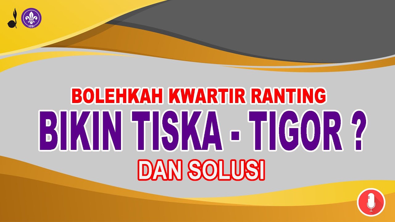 PRAMUKA BIKIN TISKA ? #tandapramuka
