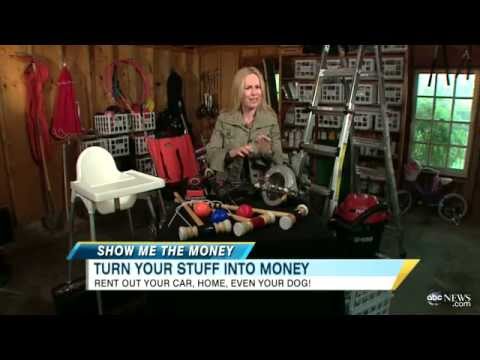 GMA - Show Me the Money - Make Extra Cash by Renting Out Your Stuff, Even Your Dog! - ABC News