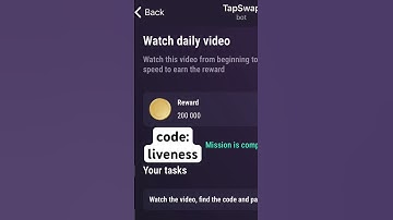 new watch daily video tapswap code| tap swap code #tapswapcode #tapswap_code