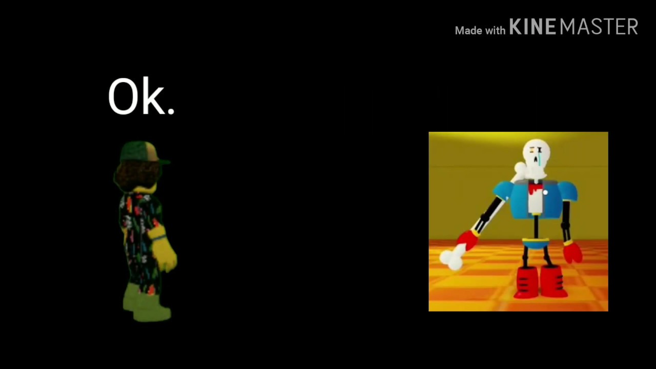 Vikt3211(Me) VS Disbelief Papyrus