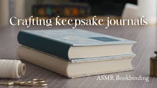 Making journals for a peaceful mind ✦ ASMR bookbinding process by bitter melon bindery 953,906 views 7 months ago 27 minutes