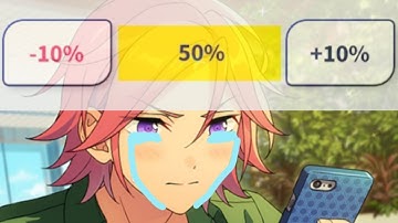 Enstars but every time I lose my combo the note size changes