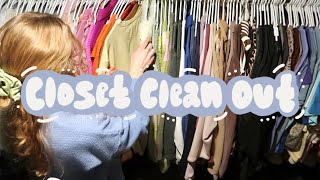 ULTIMATE Closet Clean Out | VLOG | Emma Alexis