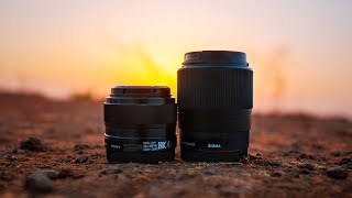 SIGMA 30mm F1.4 vs SONY 35mm F1.8