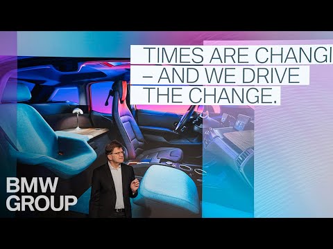 The BMW Press Conference at 2020 CES.