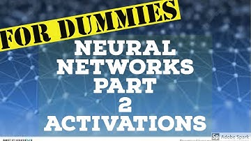 How Neural Networks Work - Activation Functions - Part 2