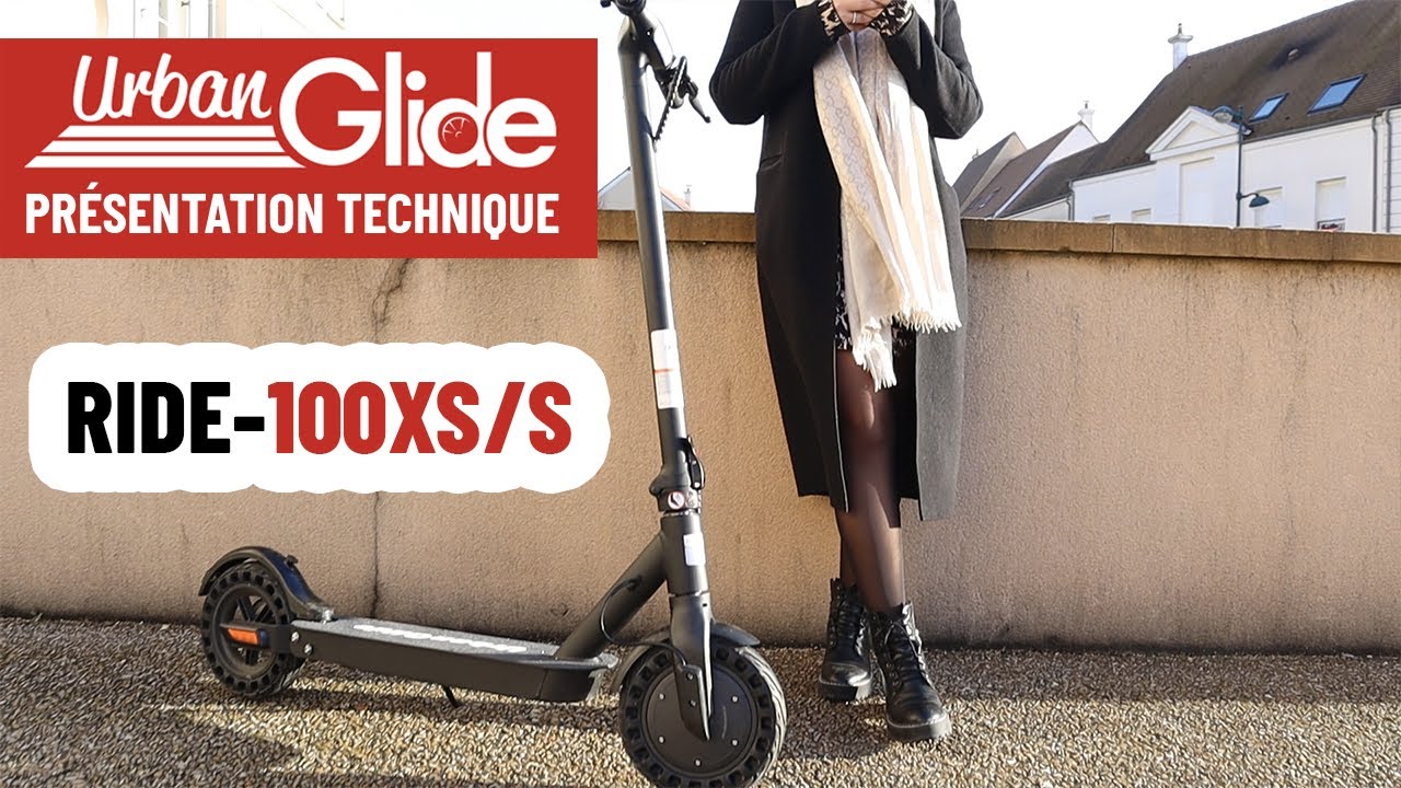 Urbanglide Ride 100Xs Electric Scooter Black