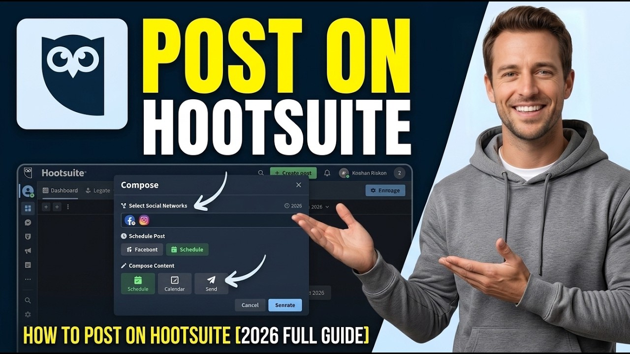 How To Post On Hootsuite [2026 Full Guide] - YouTube