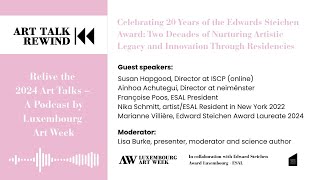 ART TALK REWIND I Ep 01— Celebrating 20 Years of the Edward Steichen Award 🇬🇧