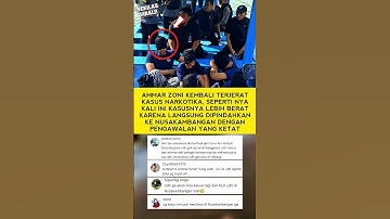 AMMAR ZONI KEMBALI TERJERAT KASUS NARKOTIKA DAN DIKIRIM KE NUSAKAMBANGAN #ammarzoni #shorts #viral