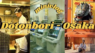 Japon Vlog Las Areas Famosas De Osaka, Tarde De Verano Cndo En Dotonbori, De Noche En Tennoji