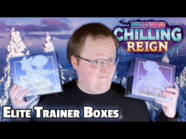 Pokmon TCG: Chilling Reign Elite Trainer Boxes (Ice Rider & Shadow Rider)  (In-Depth Unboxing) - YouTube